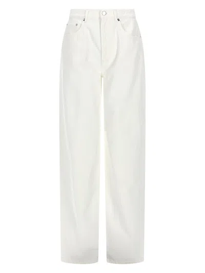 Loulou De Saison Trendy Women's Mini Jeans In White