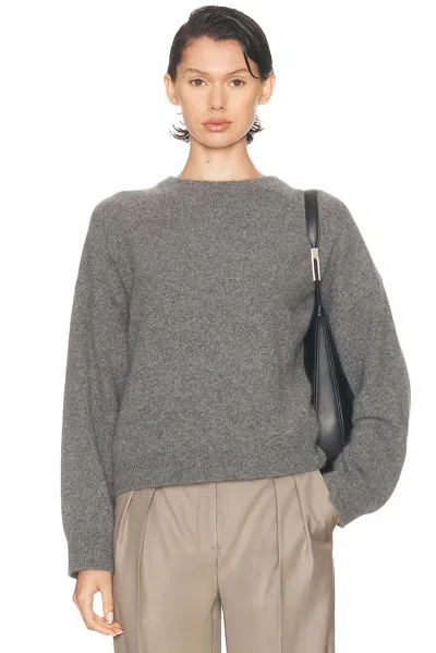 Loulou De Saison Tristan Sweater In Gray