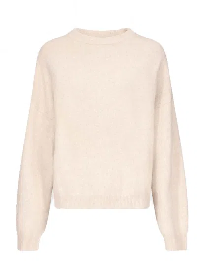 Loulou De Saison Tristan Sweater Woman Stone In Neutral