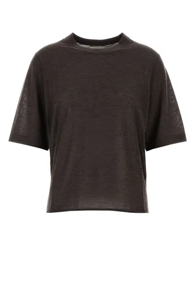 Loulou De Saison Dark Brown Cashmere Nala T-shirt