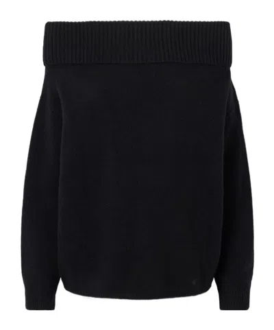 Loulou De Saison Sibyl Turtleneck Cashmere-blend Sweater In Black