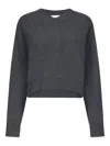 Loulou De Saison V-neck Sweater In Gray