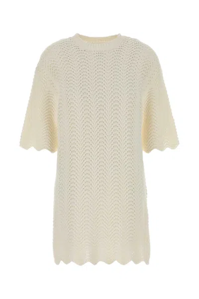 Loulou De Saison Wafa 01 Loose-fit Dress In Neutral