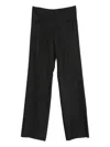 Loulou De Saison Welt-pocket Trousers In Black