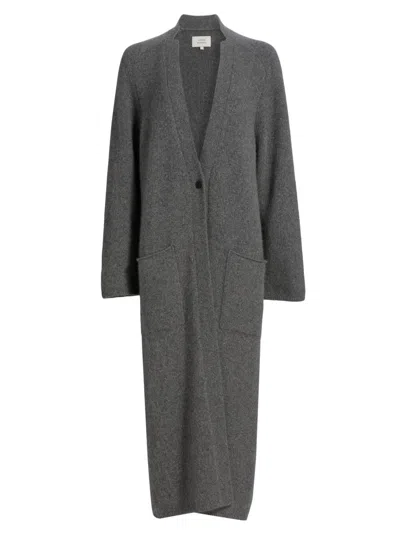 Loulou De Saison Women's Smet Maxi Knit Cardigan In Gray