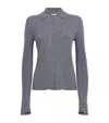 Loulou De Saison Wool-cashmere Pointelle Tiha Cardigan