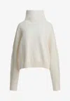 Loulou De Saison Wool High-neck Sweater In Neutral