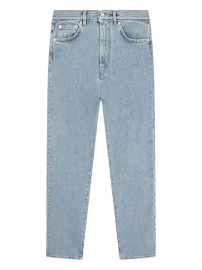 Loulou De Saison Wular Five-pocket Denim Jeans In Blue