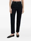 Loulou De Saison Wular Five-pocket Jeans In Blue