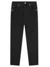 Loulou De Saison Wular Jeans Woman Washed Grey