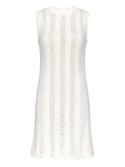 Loulou De Saison Yoko Sleeveless Mini Dress In White