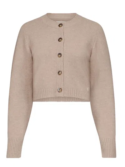 Loulou De Saison Zephir Cardigan Woman Beihe In Neutral