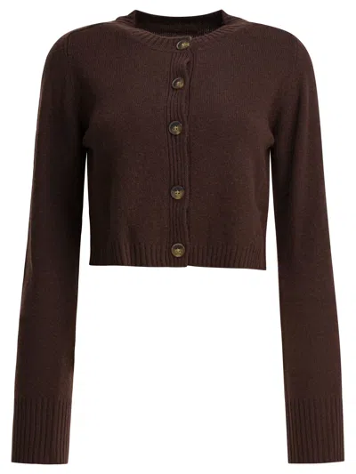 Loulou De Saison Zephir Knitwear Brown
