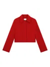 Loulou De Saison Zhanna Button Jacket In Red