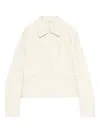 Loulou De Saison Zip-up Jacket In Neutral