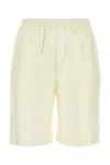 Loulou Studio Loulou Ivory Silk Zinnia Bermuda Shorts