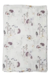 Loulou Lollipop Muslin Swaddle Blanket In White