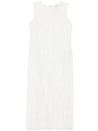 Loulou Studio Minga Midi Dress In White