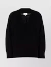 Loulou Studio Loulou Black Cashmere Oversize Sage Sweater