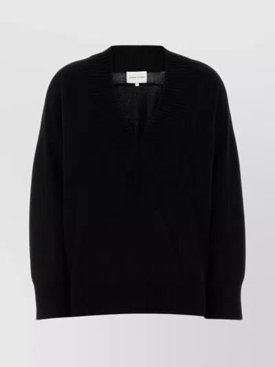 LOULOU STUDIO OVERSIZE CASHMERE SWEATER SAGE