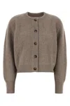 Loulou Studio Loulou Cappuccino Cashmere Bastia Cardigan