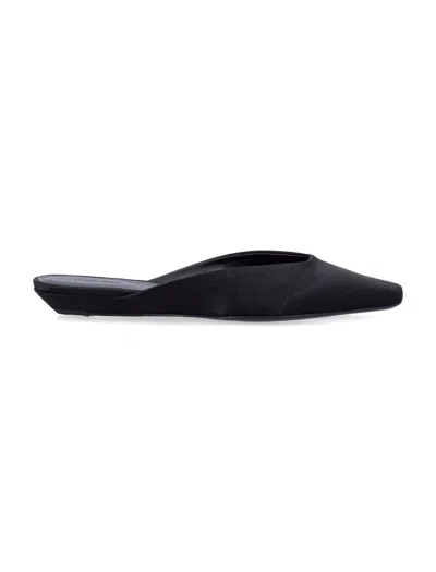 Loulou Studio Loulou Petros Mules In Black