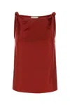 Loulou Studio Loulou Red Twill Remy Top