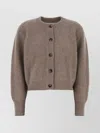 Loulou Studio Loulou Cappuccino Cashmere Bastia Cardigan