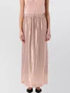 Loulou Studio Silk Blend Skirt Drawstring