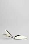 Loulou Studio 50mm Akila Pumps In Beige