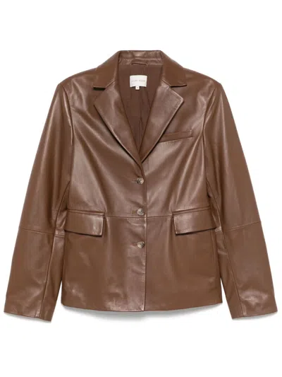 Loulou Studio Aldo Blazer In Brown