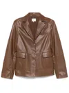 Loulou Studio Aldo Blazer In Brown