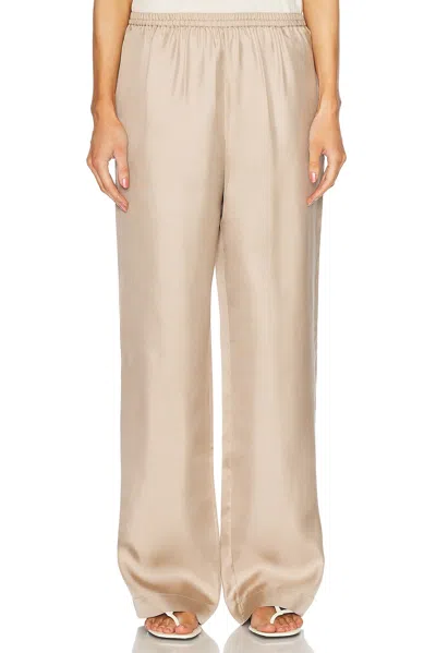 Loulou Studio Alera Pant In Moonstone Ivory