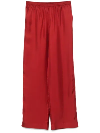 Loulou Studio Alera Hose In Red