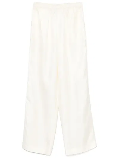 Loulou Studio Alera Trousers In White