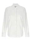 Loulou Studio Alim Shirt And Blouse White In White