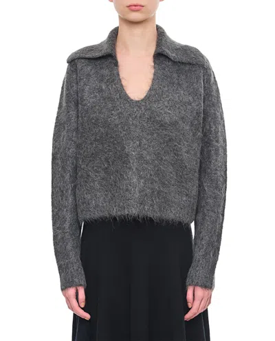 LOULOU STUDIO LOULOU STUDIO AMBROSE ALPACA WOOL SWEATER