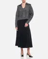 Loulou Studio Ambrose Alpaca Wool Sweater In Grey