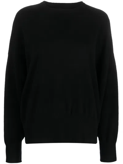 LOULOU STUDIO ANAA CASHMERE SWEATER,ANAA BLACK