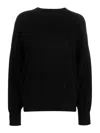 Loulou Studio Anaa Cashmere Sweater In Negro