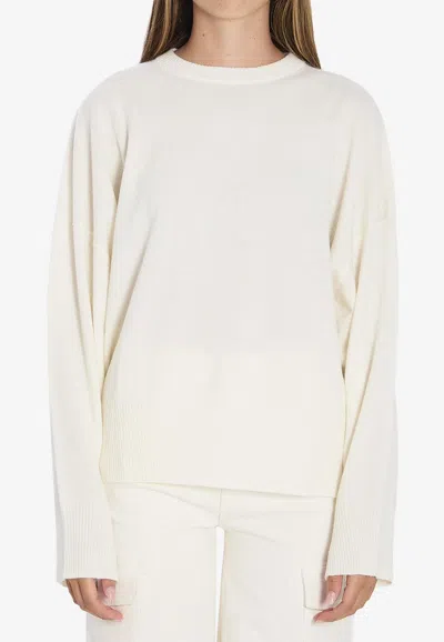 Loulou Studio Anaa Cashmere Sweater In White