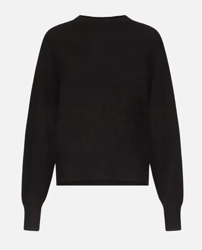 Loulou Studio Anaa Lds Round Neck Sweater In Black