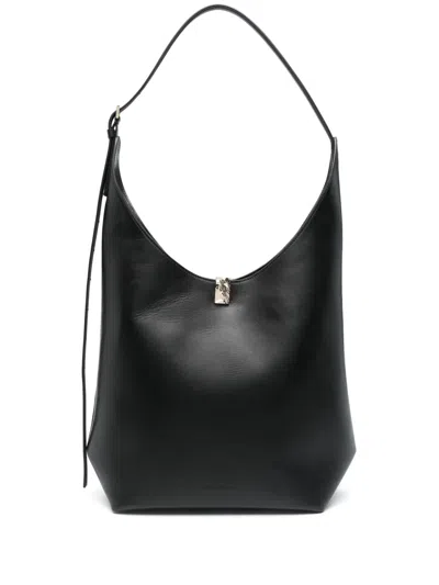 Loulou Studio Andrea Shoulder Bag In Black