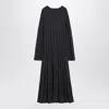 Loulou Studio Irma Ribbed Knit Wool Midi Dress In Beige