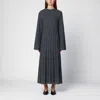 Loulou Studio Irma Ribbed Knit Wool Midi Dress In Beige