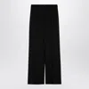 Loulou Studio Anthracite Grey Wool Palazzo Trousers In Grey