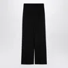 Loulou Studio Anthracite Grey Wool Palazzo Trousers In Grey