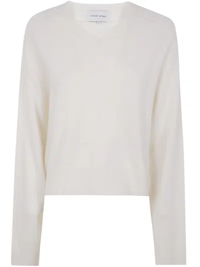 Loulou Studio Anzor Sweater Clothing In White