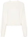 Loulou Studio Anzor Sweater In White