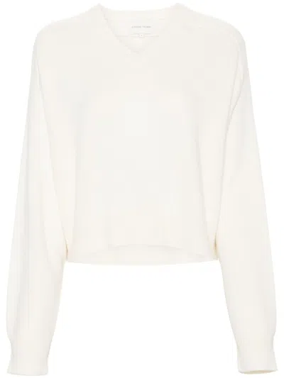 LOULOU STUDIO ANZOR SWEATER,ANZOR IVORY